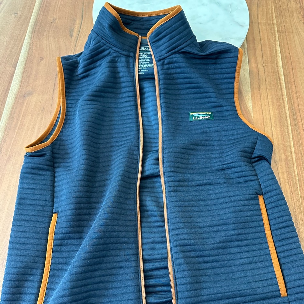 LL Bean Mens Small Lite Vest